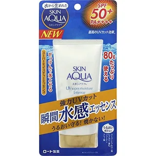 Skin Aqua Сонцезахисна зволожуюча есенція Skin Aqua Super Moisture Essence SPF 50 + / PA ++++ 80g