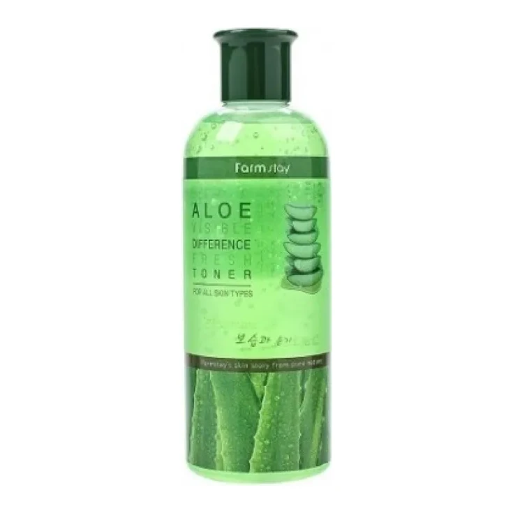 FarmStay Visible Difference Fresh Toner Aloe 350 мл