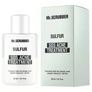 MR. SCRUBBER SOS Acne Treatment Sulfur 30 мл