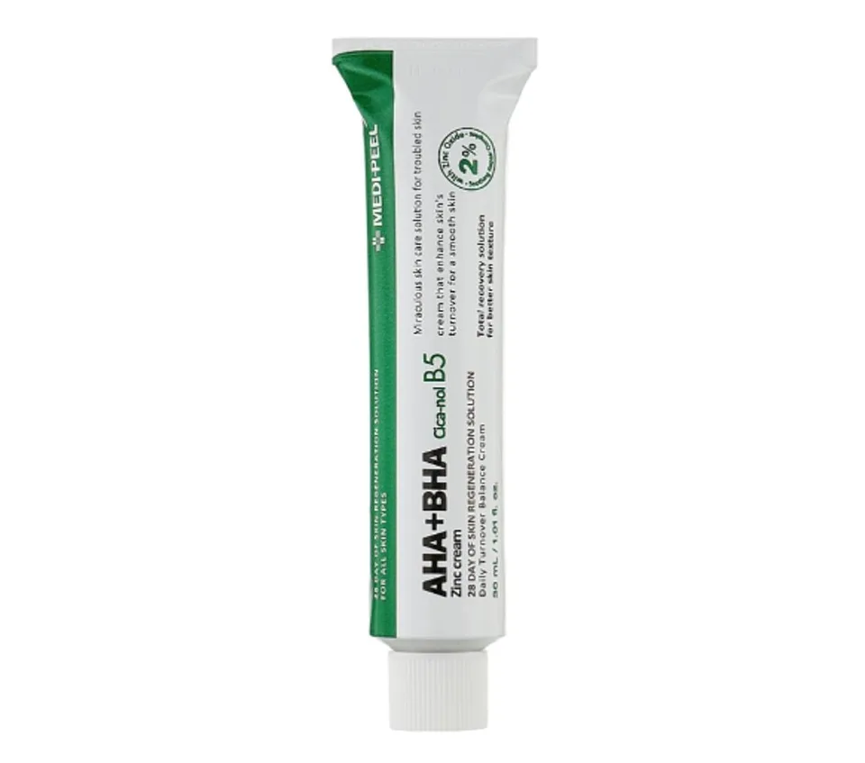 Medi-Peel AHA BHA Zinc Cica-Nol B5 Cream 30 мл