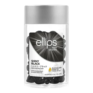 Ellips Hair Vitamin Shiny Black with Kemeri and Aloe Vera Oil 1 шт
