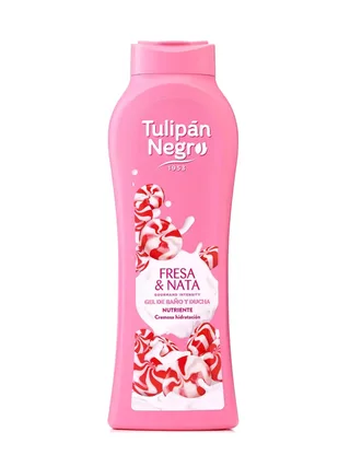 TULIPAN NEGRO Гель для душу Полуничний крем