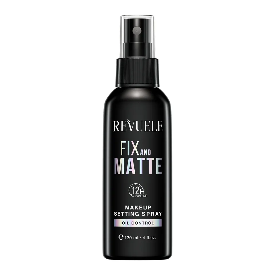 REVUELE Спрей для фиксации макияжа FIX AND MATTE,120 мл