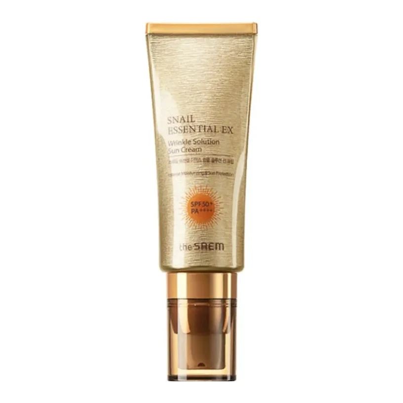 THE SAEM Snail Essential EX Wrinkle Solution Sun Cream 40 мл