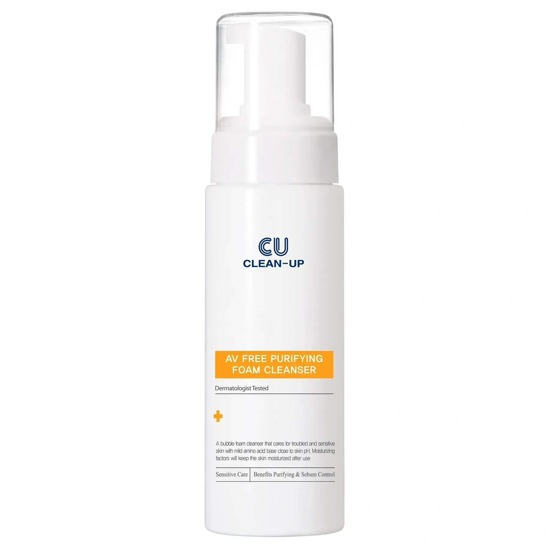 CU SKIN Clean-Up AV Free Clean Foam Cleanser
