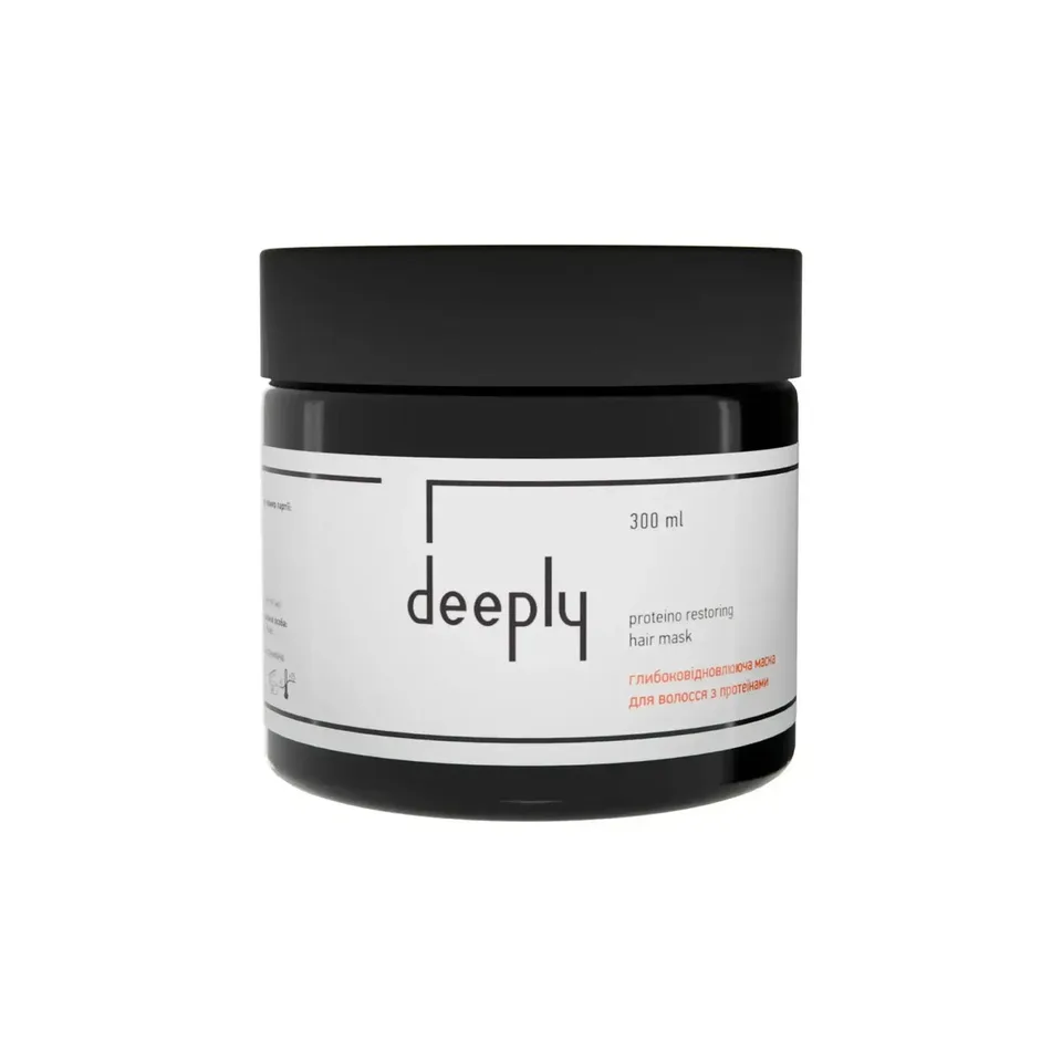 Deeply Глибоковідновлююча маска для волосся з протеїнами rotein Restoring Hair Mask