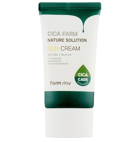 FarmStay Cica Farm Nature Solution Sun Cream SPF50+ 50 мл