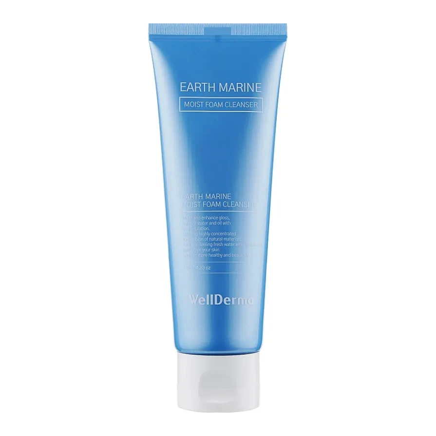 WELLDERMA Earth Marine Moist Foam Cleanser 120 мл
