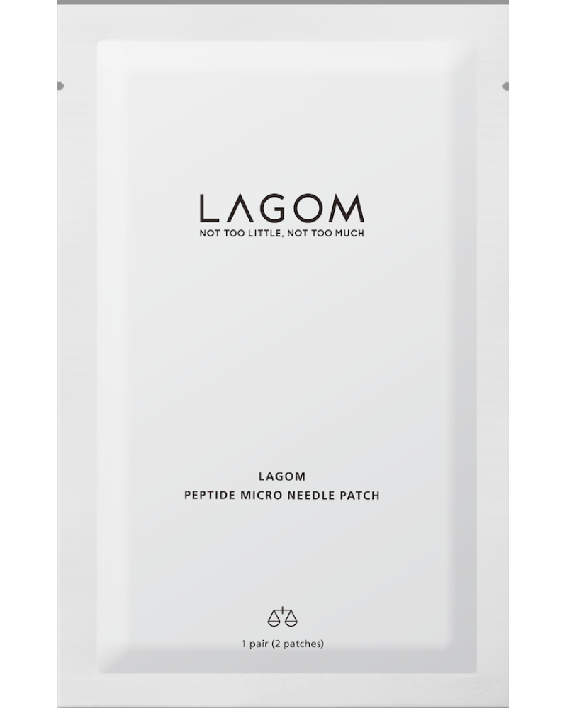 LAGOM Peptide Micro Needle Patch 1 pair 2 шт