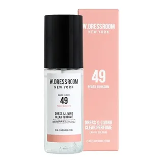 W.Dressroom Парфумована вода для одягу та дому "Квітка Персика" W.Dressroom Dress & Living Clear Perfume 49 Peach Blossom 70ml