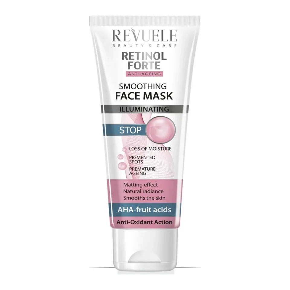 REVUELE Маска для обличчя розгладжуюча RETINOL FORTE, 80 мл