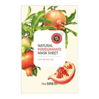 THE SAEM Natural Pomegranate Mask Sheet
