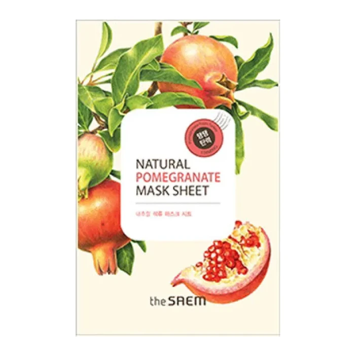 THE SAEM Natural Pomegranate Mask Sheet 20 мл