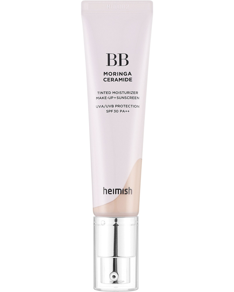 Heimish ВВ крем із керамідами Heimish Moringa Ceramide BB Cream SPF 30 PA++ 21C Light Beige