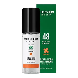 W.Dressroom Парфумована вода для одягу та дому "Персик & Османтус" W.Dressroom Dress & Living Clear Perfume 48 Peach Love Osmanthus 70ml (Термін придатності: до 03.05.2026)