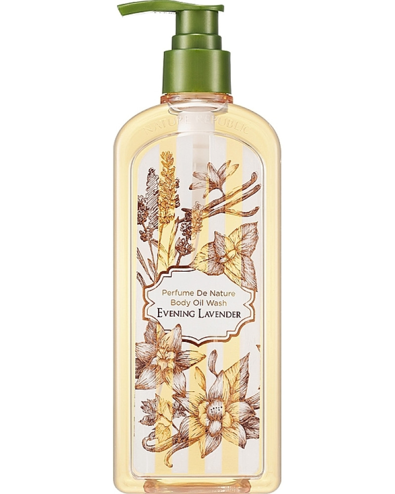 Nature Republic Perfume De Nature Body Oil Wash Evening Lavender 345 мл