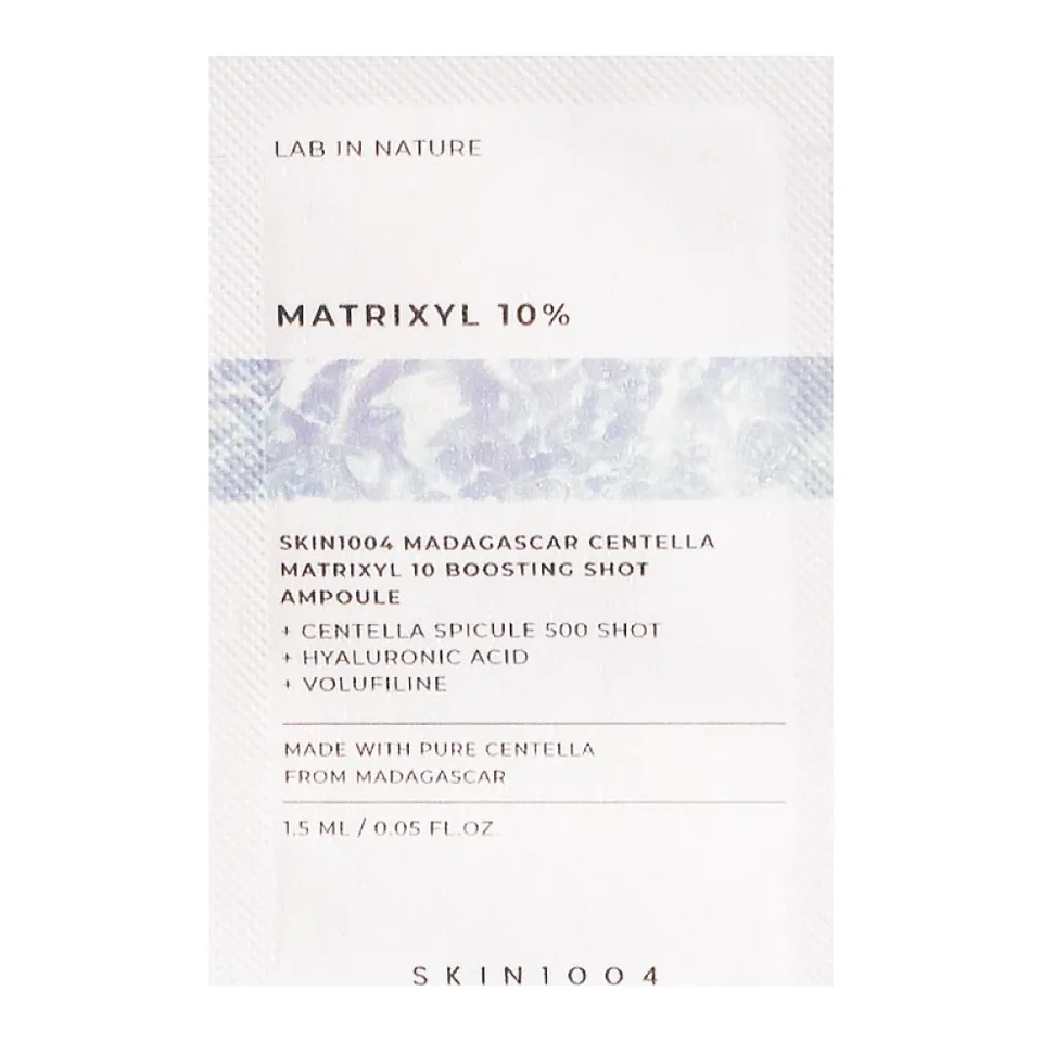 SKIN1004 Концентрована ампула-бустер  (Sachets) SKIN1004 Madagascar Centella Matrixyl 10 Boosting Shot Ampoule 1,5 мл (sachet)