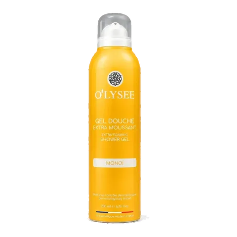 O'lysee Extra Foaming Shower Gel Monoi
