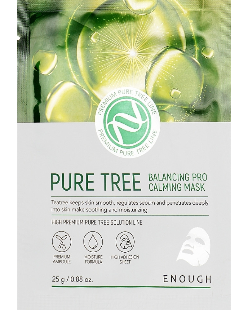 Enough Pure Tree Balancing Pro Calming Mask 25 г