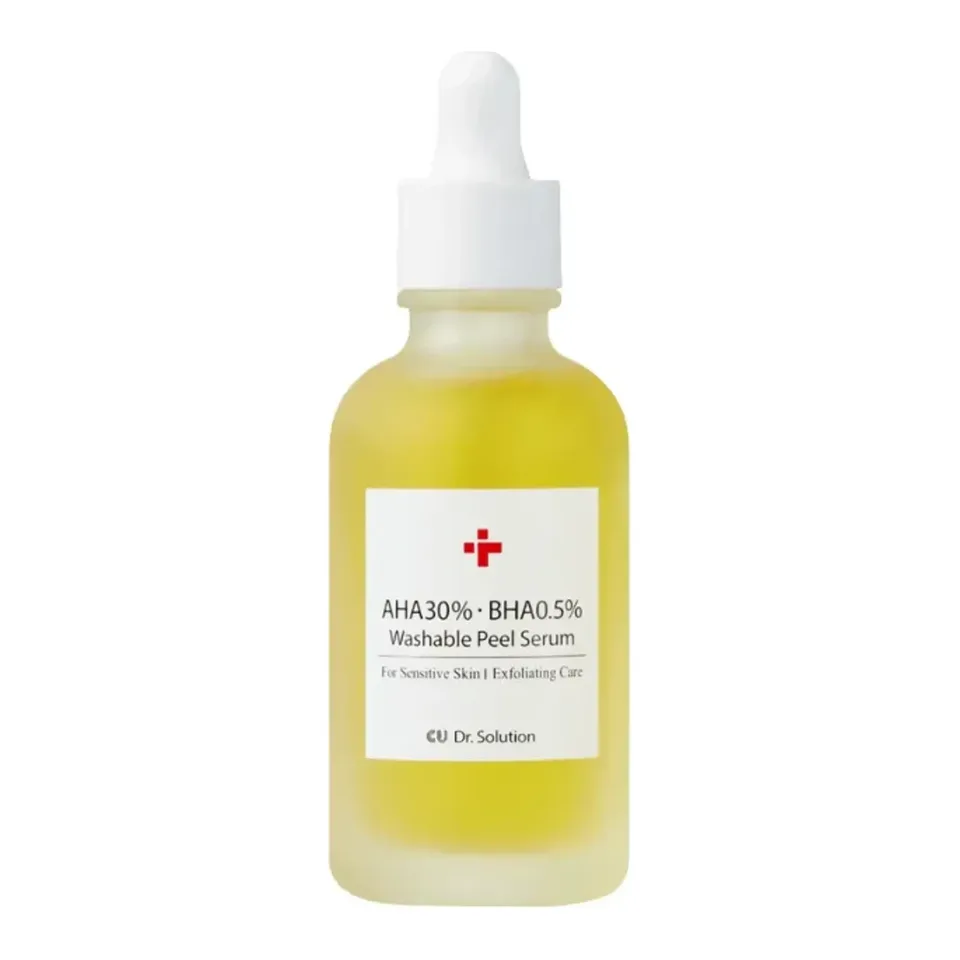 CU SKIN Dr. Solution AHA 30% BHA 0.5% Washable Peel Serum 50 мл