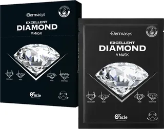 DR. ORACLE Маска для обличчя тканинна з ліфтинг-ефектом Dr. Oracle Excellent Diamond V Mask (упаковка 5шт) 5 шт.