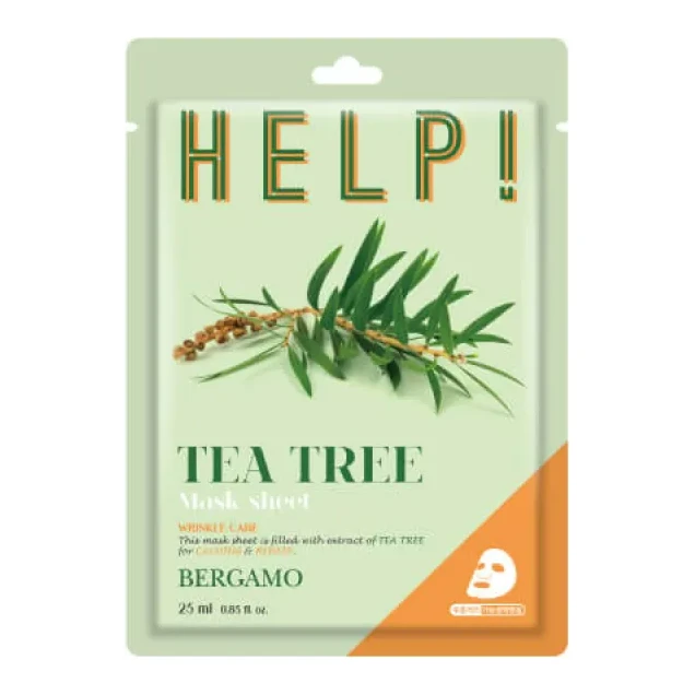 BERGAMO HELP MASK PACK [TEA TREE] 25 мл