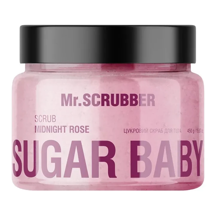 MR. SCRUBBER Sugar Baby Midnight Rose 450 г