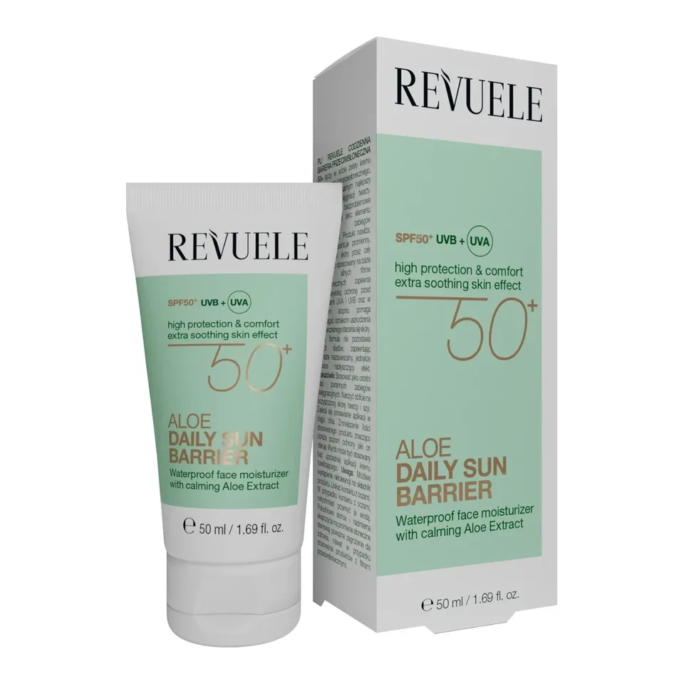 REVUELE Крем д/обл. сонцезахисний щод.з АЛОЕ SUN BARRIER SPF 50+, 50 мл