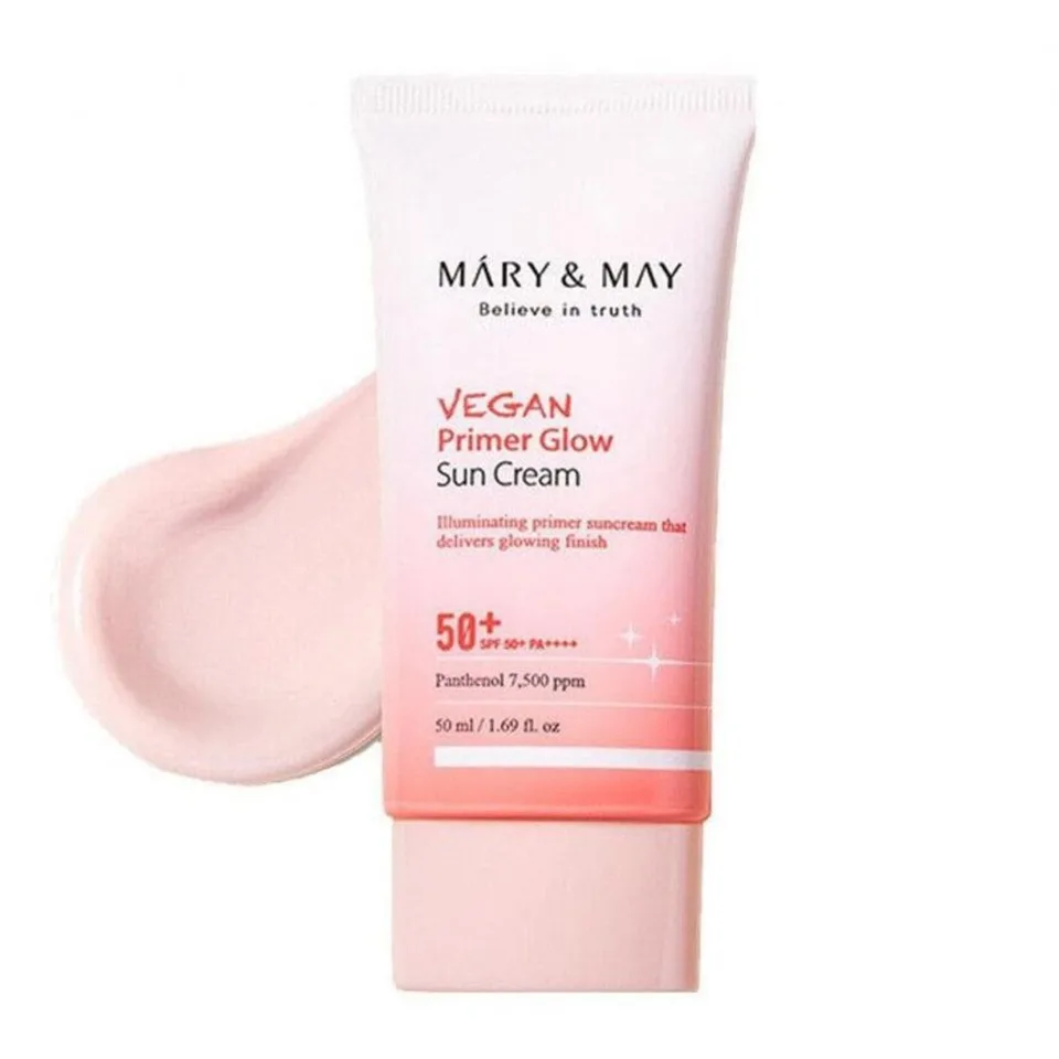 Mary&May Mary & May Vegan Primer Glow Sun Cream SPF50+ PA++++ 50 мл