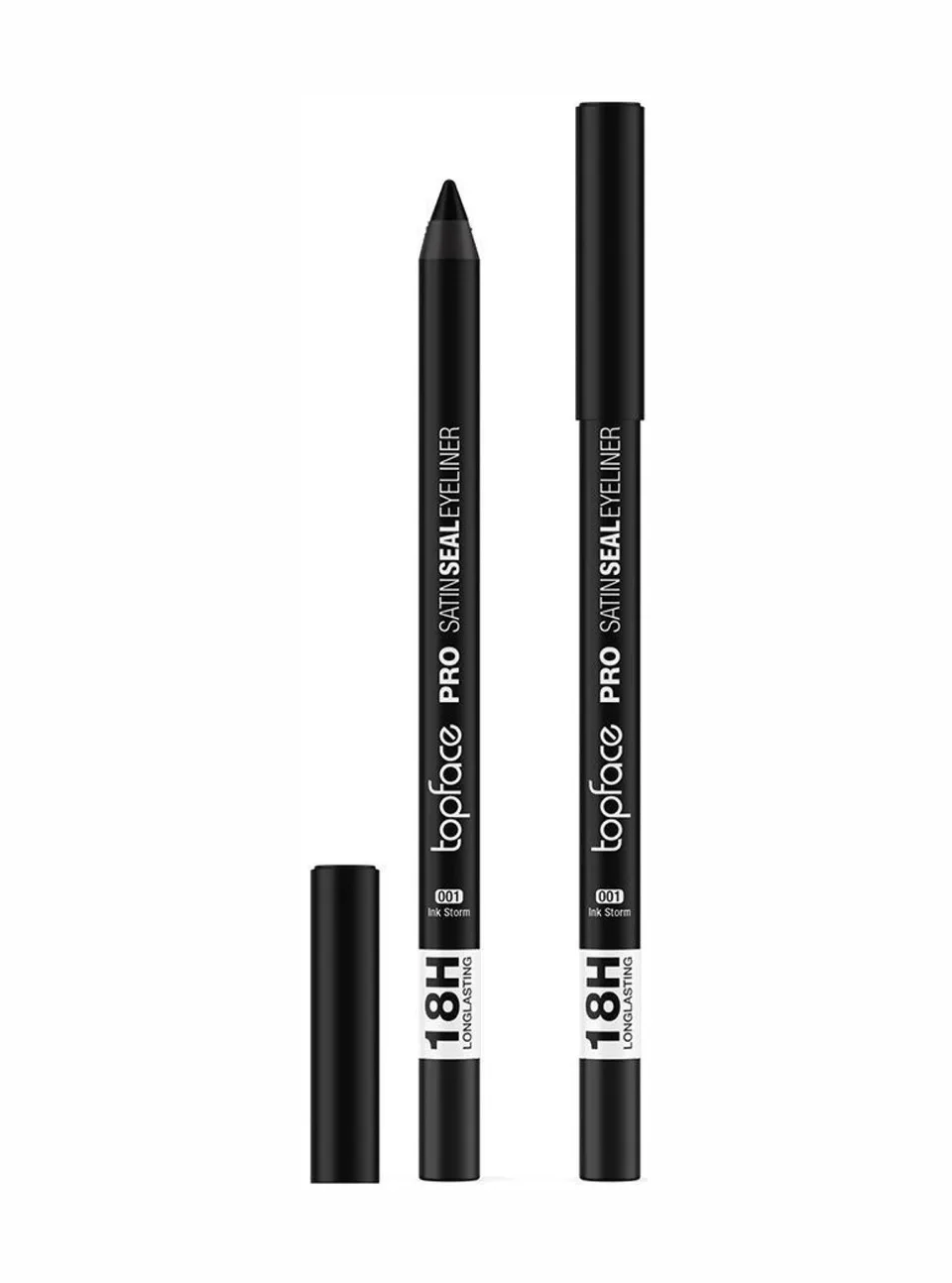 Topface Олівець для очей PRO Satin Seal Eyeliner №1 Ink Storm