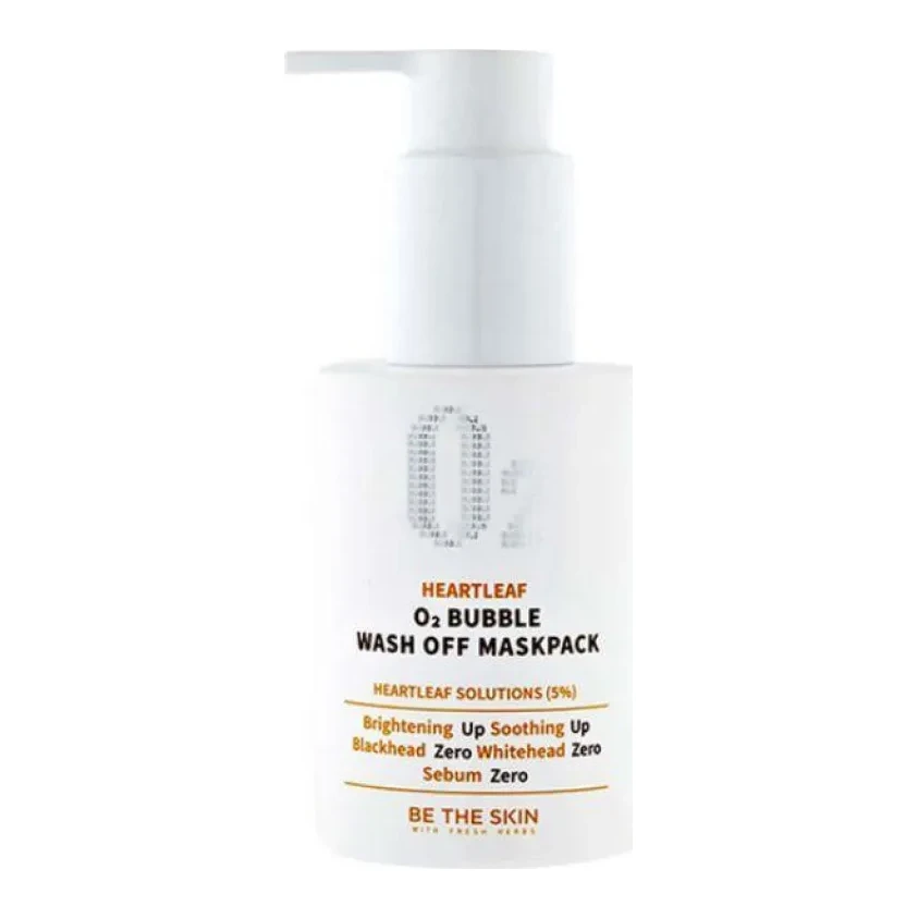 Be The Skin Heartleaf 02 Bubble Wash Off Maskpack 120 мл