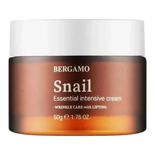 BERGAMO Snail Essential Intensive Cream 50 г