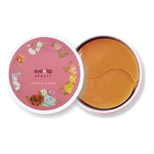 EYENLIP Патчі гідрогелеві з пептидами та олією лосося для очей Eyenlip SALMON OIL &amp; PEPTIDE HYDROGEL EYE