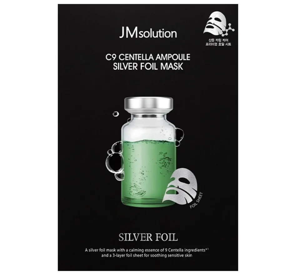 JM Solution JMsolution C9 Centella Ampoule Silver Foil Mask 35 мл