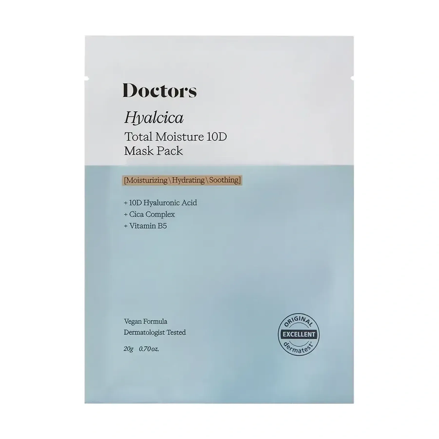 Doctors Hyalcica Total Moisture 10 D Mask Pack