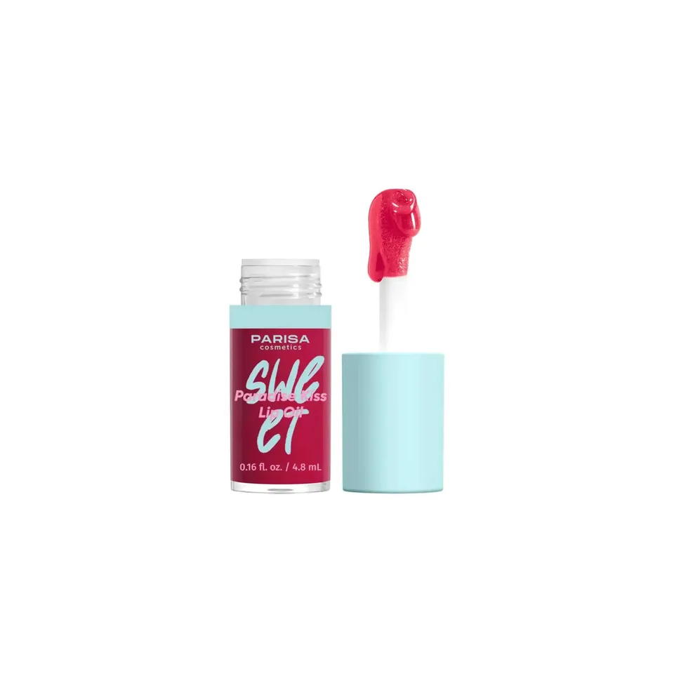 Parisa Cosmetics Олійка-блиск для губ Sweet Paradise Kiss Lip Oil №3 Strawberry