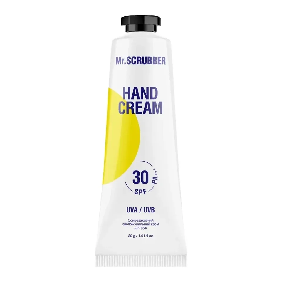 MR. SCRUBBER Сонцезахисний зволожувальний крем для рук Hand Cream SPF 30