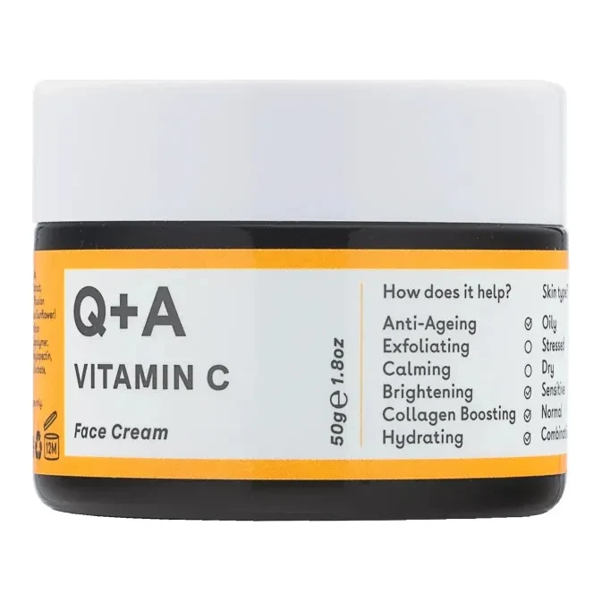 Q+A Vitamin C Radiance Face Cream 50 г