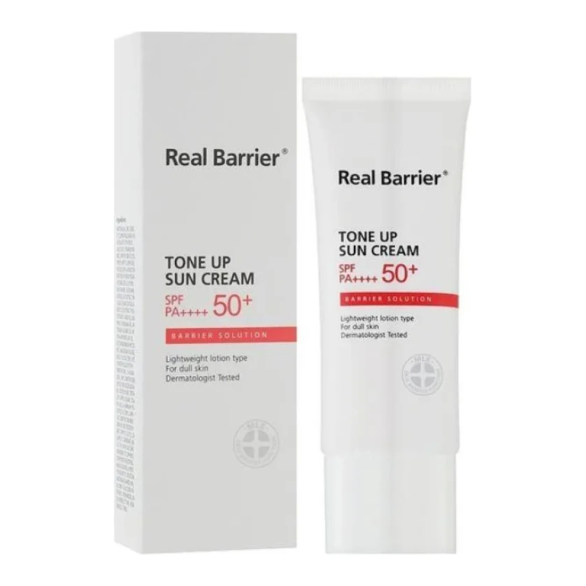 Real Barrier Tone Up Sun Cream SPF50+ PA++++ 40 мл