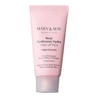 Mary&May Rose Hyaluronic Hydra Wash off Pack 30 г