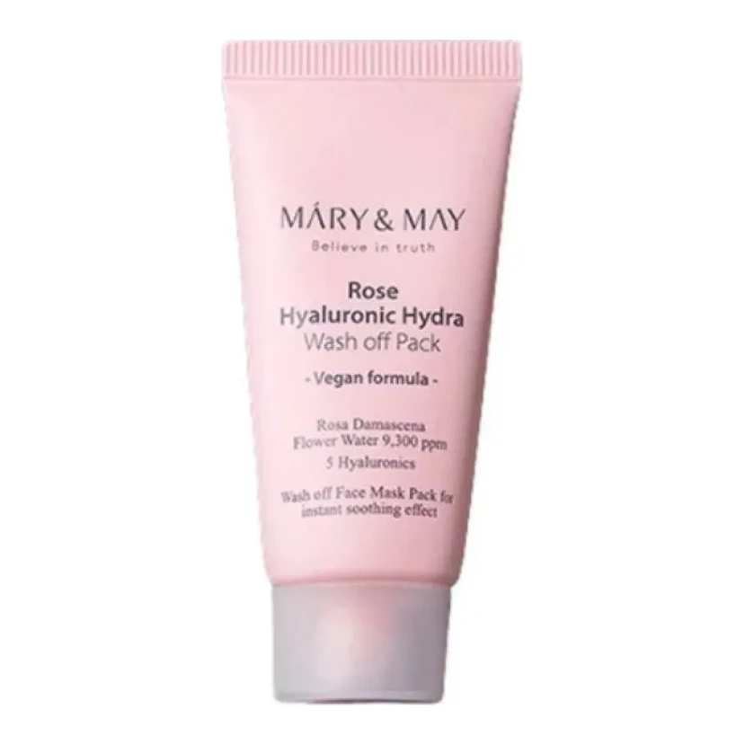 Mary&May Rose Hyaluronic Hydra Wash off Pack 30 г