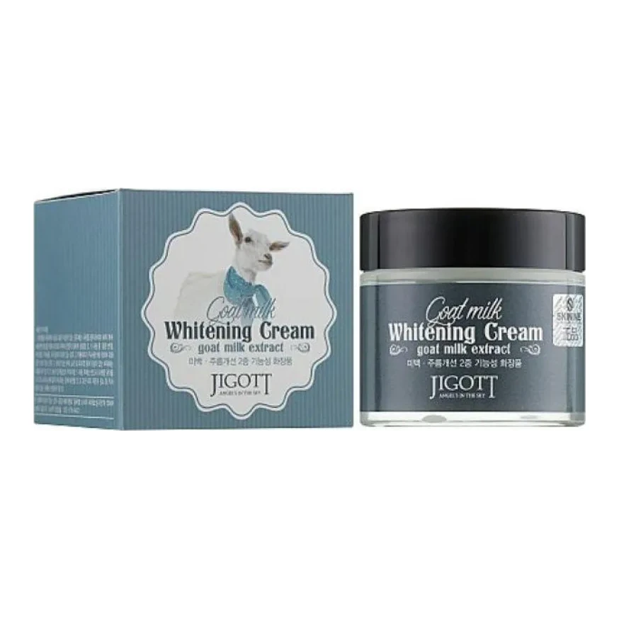 Jigott GOAT MILK BRIGHTENING CREAM 70 мл