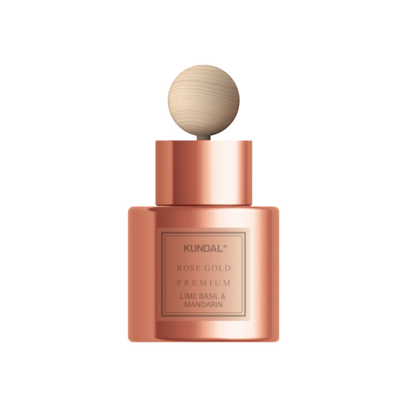 Kundal Perfume Car Diffuser Rose Premium Edition Lime, Basil & Mandarin 40 мл