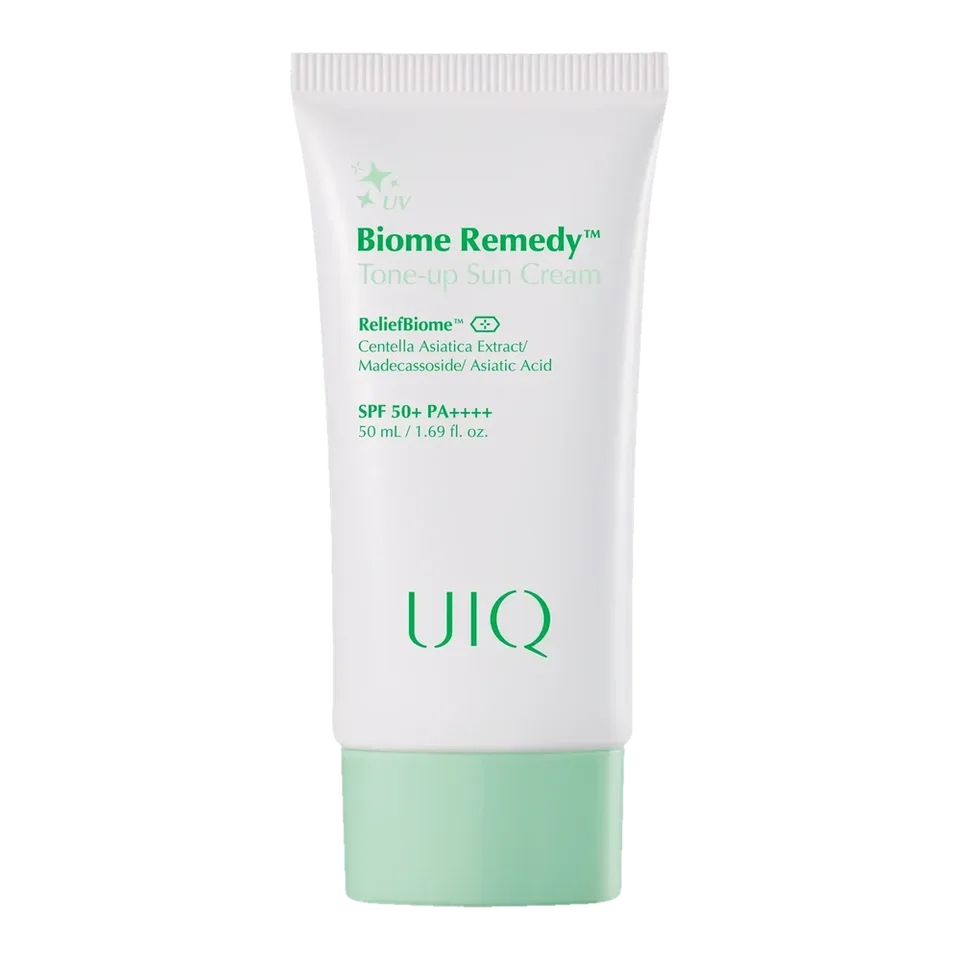 UIQ Biome Remedy Tone-up Sun Cream Green 50 мл