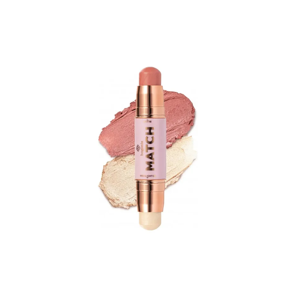 Bogenia Хайлайтер та румʼяна Match Stick Highlighter & Blush №001